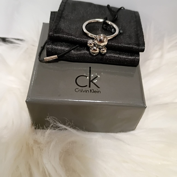 Calvin Klein Silver Key Holder